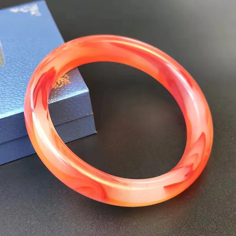 زهرة حمراء العقيق سوار سحر الأزياء والمجوهرات الراقية أنيقة مصمم السيدات زوجين سوار هدية عيد