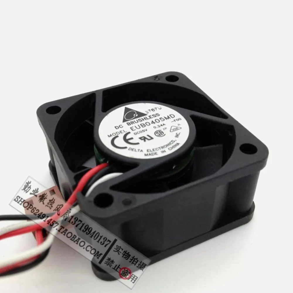 

for Delta EUB0405MD 5V 0.24A 4cm Server Cooling Fan 4020 40x40x20mm Servers, Electronics, and Small Devices
