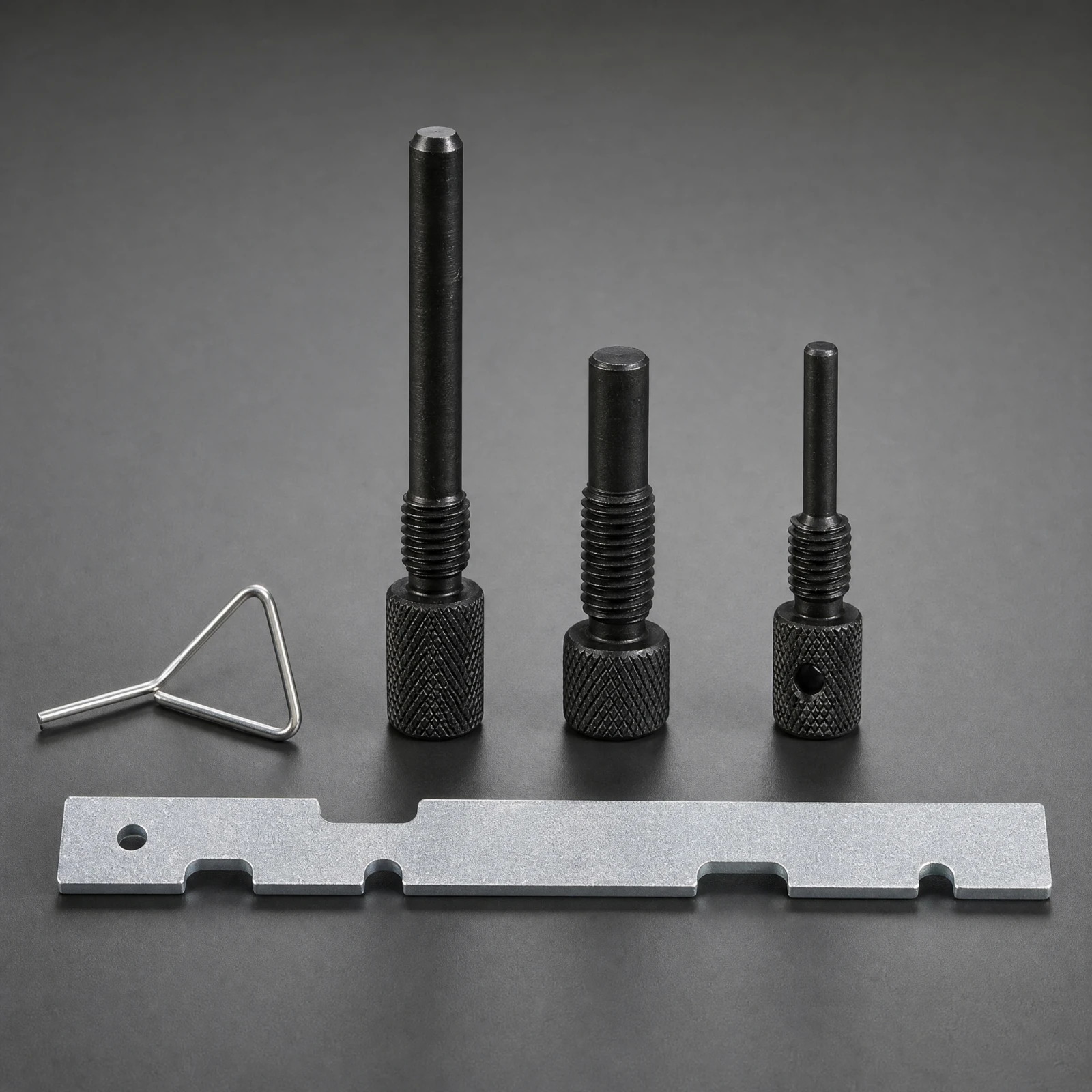 5 Pieces Camshaft Timing Pin Set Threaded Engine Timing Locking Tool Set Crankshaft TDC Locking Pin Kit Heavy Duty Long Lasting