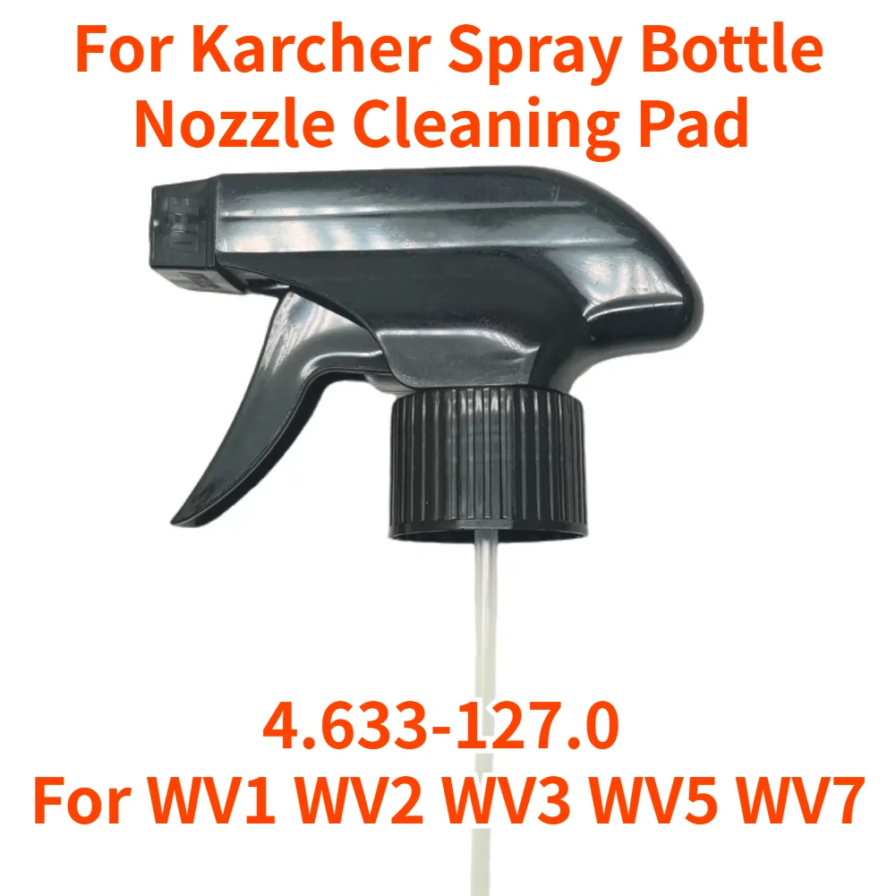 Boquilla de botella pulverizadora Karcher, almohadilla de limpieza 4,633-127.0, ventana para boquilla de botella pulverizadora Vac con WV1 WV2 WV3 WV5 WV7, 1/10 Uds.