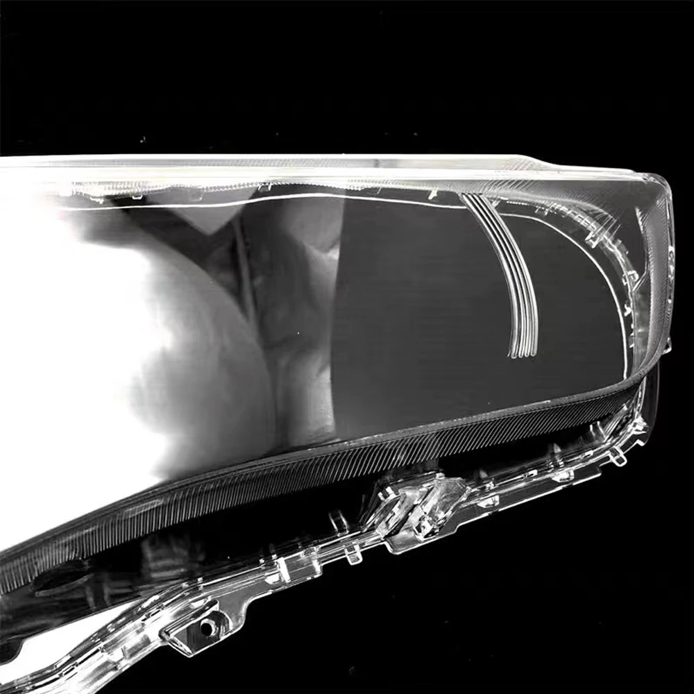For Mitsubishi Outlander 2010-2012 Car Front Headlight Cover Headlamp Case Transparent Lampshade Glass Light Cover Lamp Shell