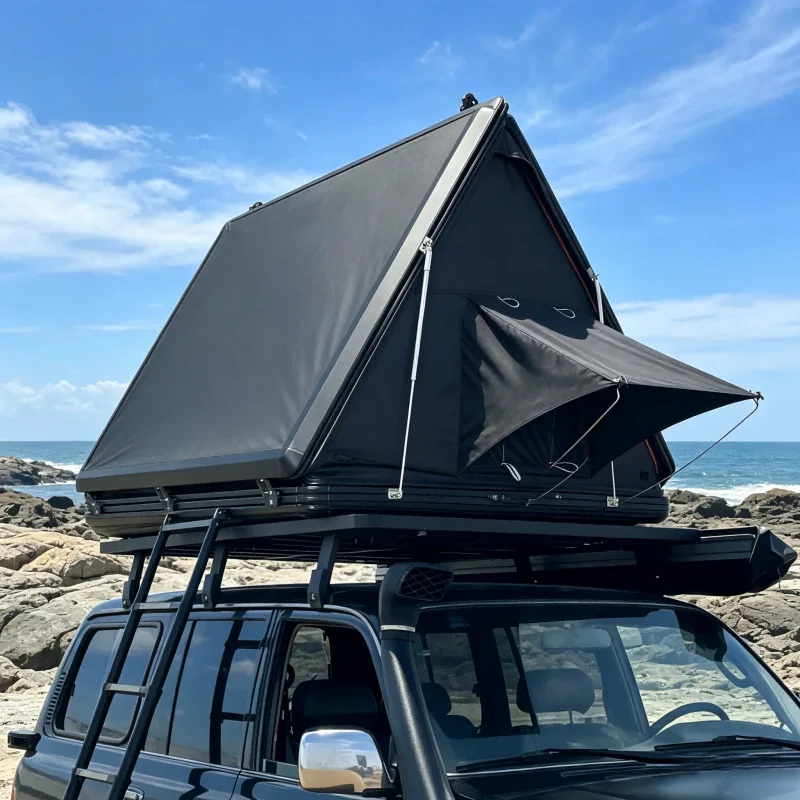 

2-3 Person Four-Season Aluminum Hard Rooftop Tent