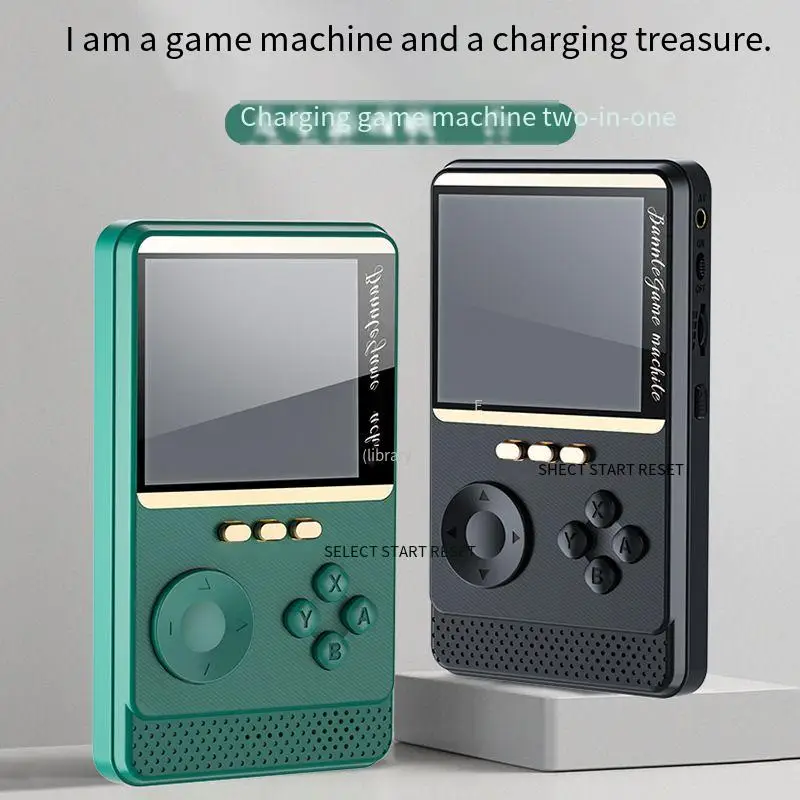 Новинка 2023, игровая консоль с портативным внешним аккумулятором, портативная игровая консоль для двух игроков с большим экраном, аркадная машина GBA, ретро, портативная консоль с покемоном