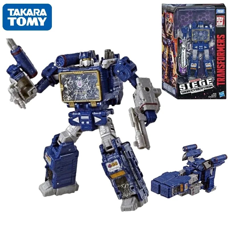 

В наличии Takara Tomy Transformers War for Cybertron:Siege WFC-S25 Soundwave Фигурки Коллекционные подарки Классические хобби