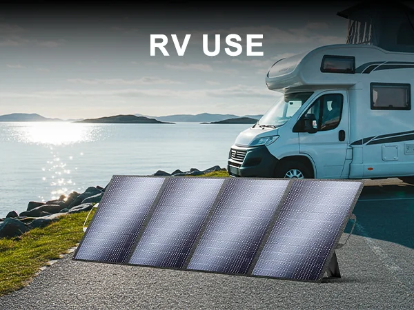 SP400 Portable 400W Foldable Solar Panel 22% Efficiency Compatible Power Station for Camping-Perfect Energy Solution