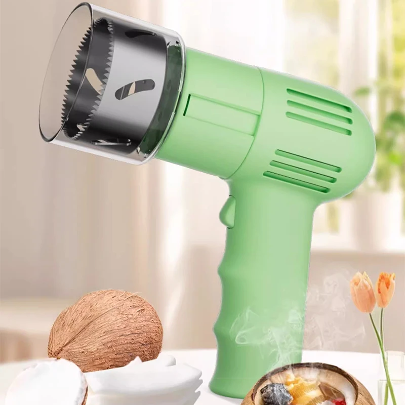 자동 코코넛 오프너, 충전식 야외 코코넛 구멍 열기 도구, 가정 및 사업용 코코넛 껍질 열기 도구