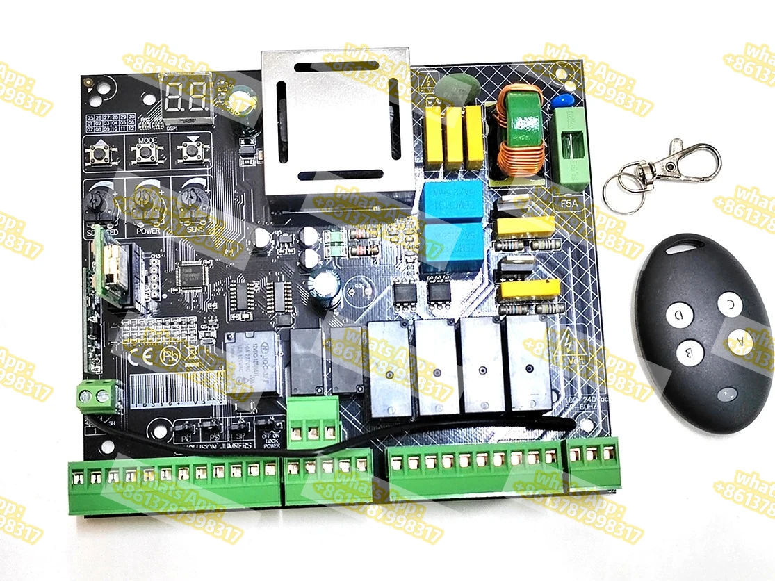 Tuya app wifi 110V&220VAC automatic swing gate opener AC motor control unit PCB controller circuit board electronic plate card