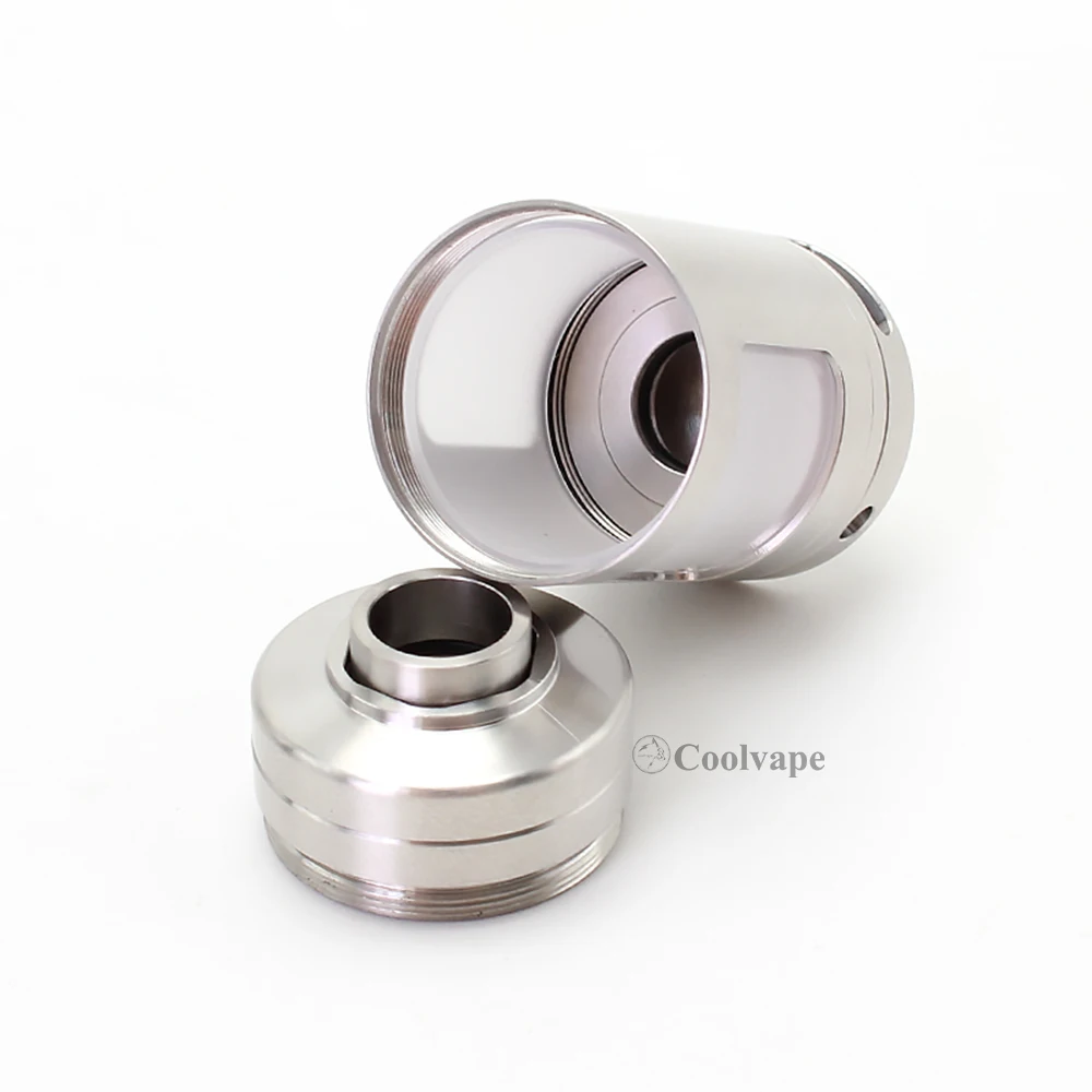 Atomizador SXK Unitank V2 de acero inoxidable 316 para puentes BB / Billet RBA, compatible con Psyclone X, Susco, estilo Psyc, RBA, ESG, Skynet