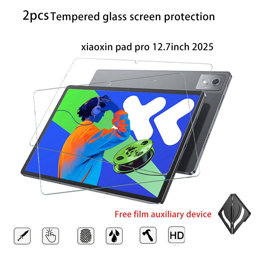 

2 шт. закаленное стекло для Lenovo Xiaoxin Pad Pro 12,7 2025 2023 Pad 2024, 11-дюймовая защитная пленка для экрана Xiaoxin Pad 2024, 11-дюймовая пленка