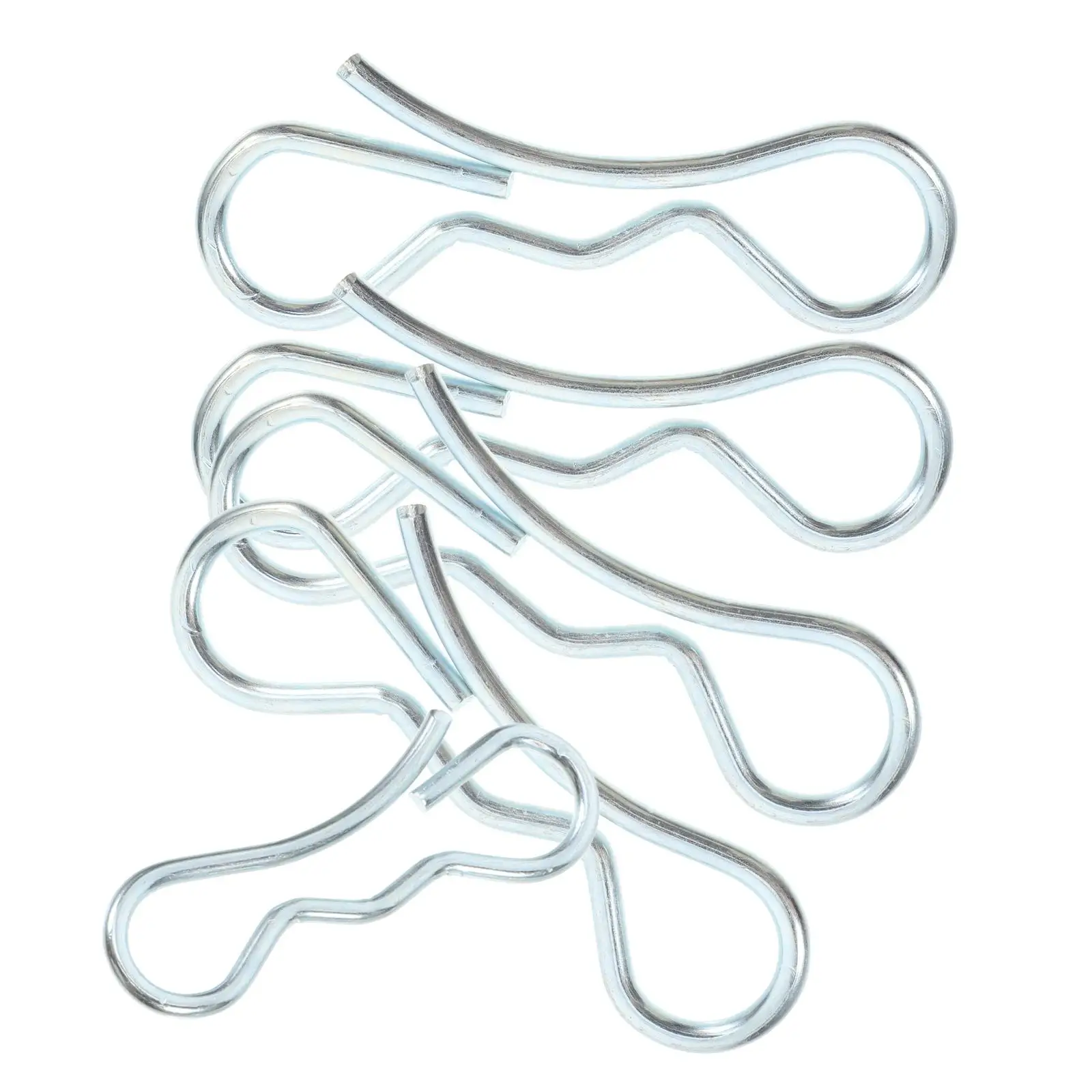 5PCS Blocco papillon Perni divisi Clip per ponte Durevole Versatile Tagliaerba marino per esterni Gancio di stoccaggio compatto leggero