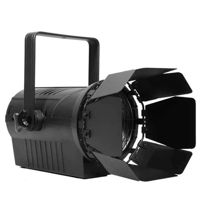 【Professional Use】 Led COB Zoom Fresnel Spotlight Warm White Dimmable Theater LED Studio Light TV Studio 200W Led 50w 75