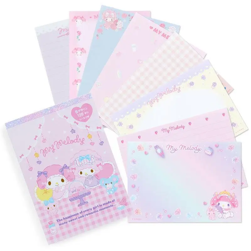 Imagem -03 - Bonito Sanrioed Conveniência Note Book Olá Kitty Notepad Sanrio Mymelody Kuromi Estudante Papelaria Novo