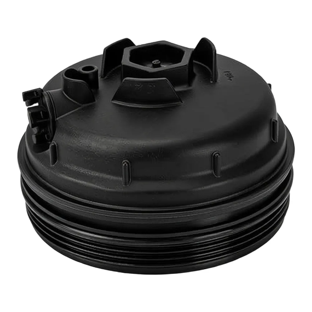 Black Fuel Filter Housing Cap 68436815AB With Drain Spigot For Dodge For Ram 2500 3500 4500 6.7L  2019-2024 Replacement Part