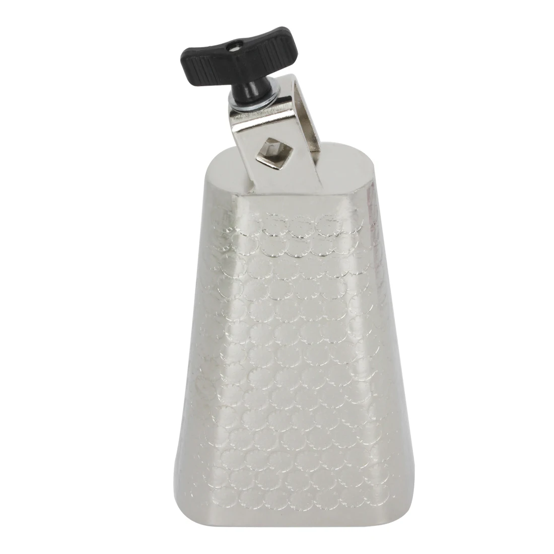 6-inch Cowbell Professional Percussion Instruments High Tone Electroplated Dotted Cowbell Musical Instrument Accessories