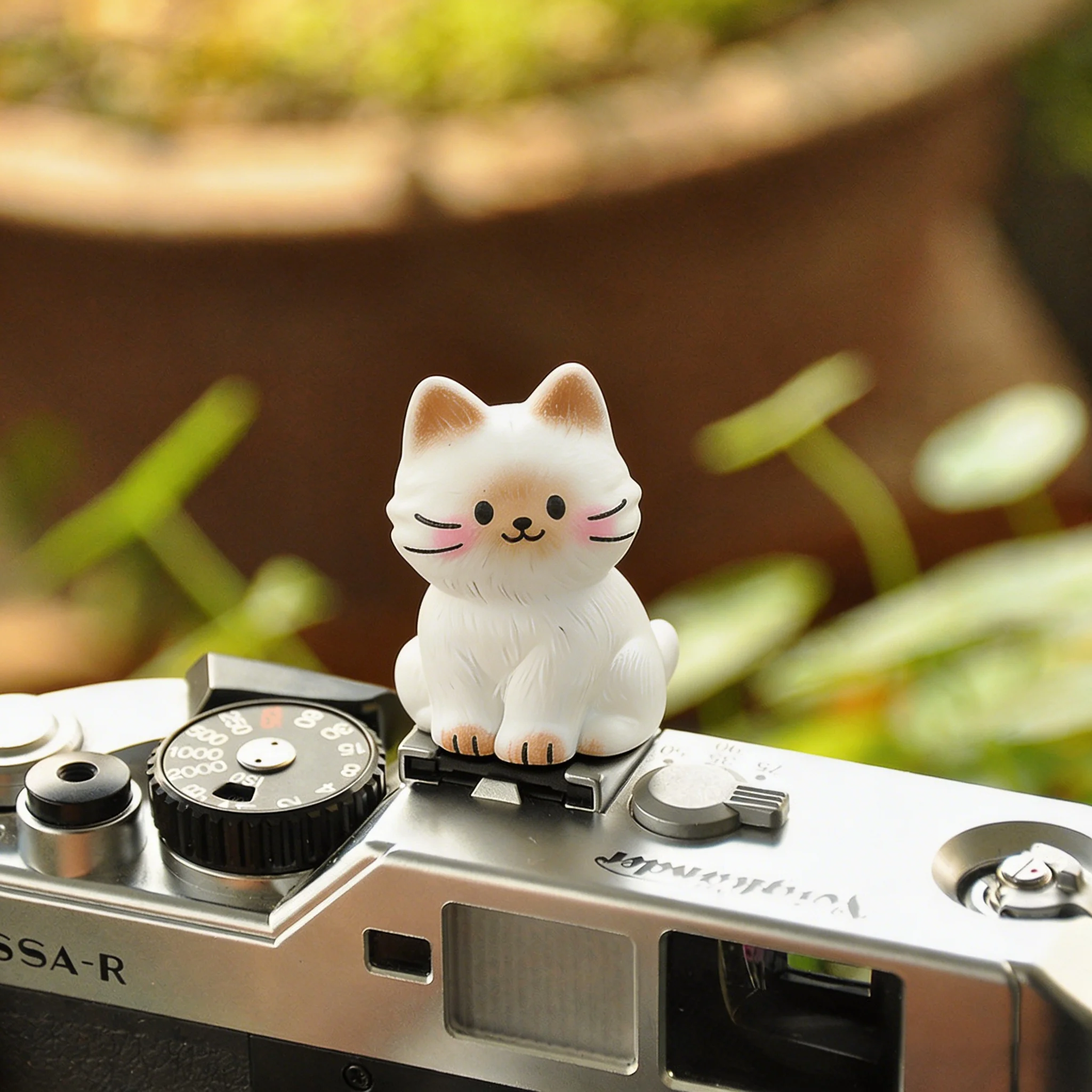 Cartoon Kitten Camera Hot Shoe Cover Cute Cat Hot Shoe Cap 3D Animal Camera Accessory for Sony Fujifilm Canon Nikon DSLR