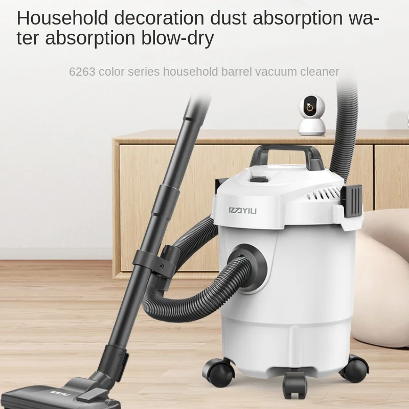 

Large suction vacuum household all-in-one suction and mopping machine small vacuum cleaner dry and wet bucket floor scrubber220V