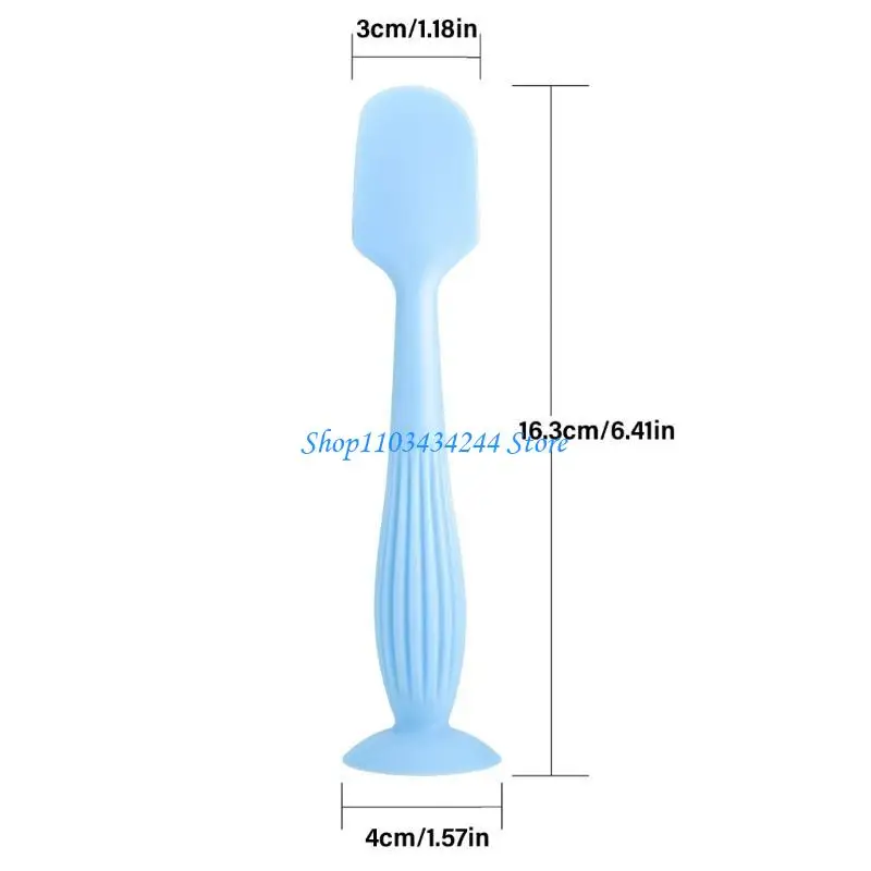 Esparcidor ungüento para sarpullido pañal silicona para bebé, cuchara espátula para crema pañal fácil usar y