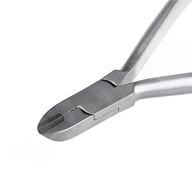 AT05-5X Thin Wire Cutter Pliers Forceps Stainless Steel Wire Filament Cutting Pilers Orthodontic Plier Tools Lab Forcep