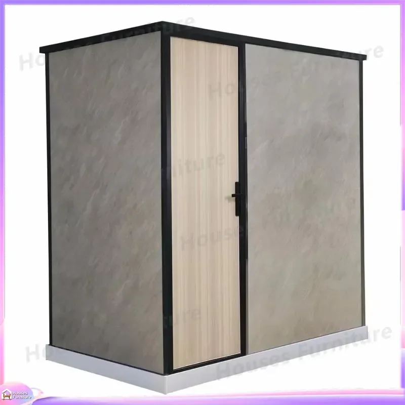 Outdoor Prefabricated Bathroom Pod Integrated Shower Room Modular Unit External Complete Sanitary Cabin Waterproof Portable