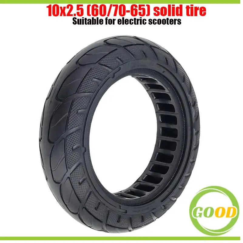 

Полые шины Honeycomb Solid Tire 60/70-6.5 для электросамоката Ninebot Max G30, взрывозащищенные, 10X2.5, амортизирующие, бескамерные.