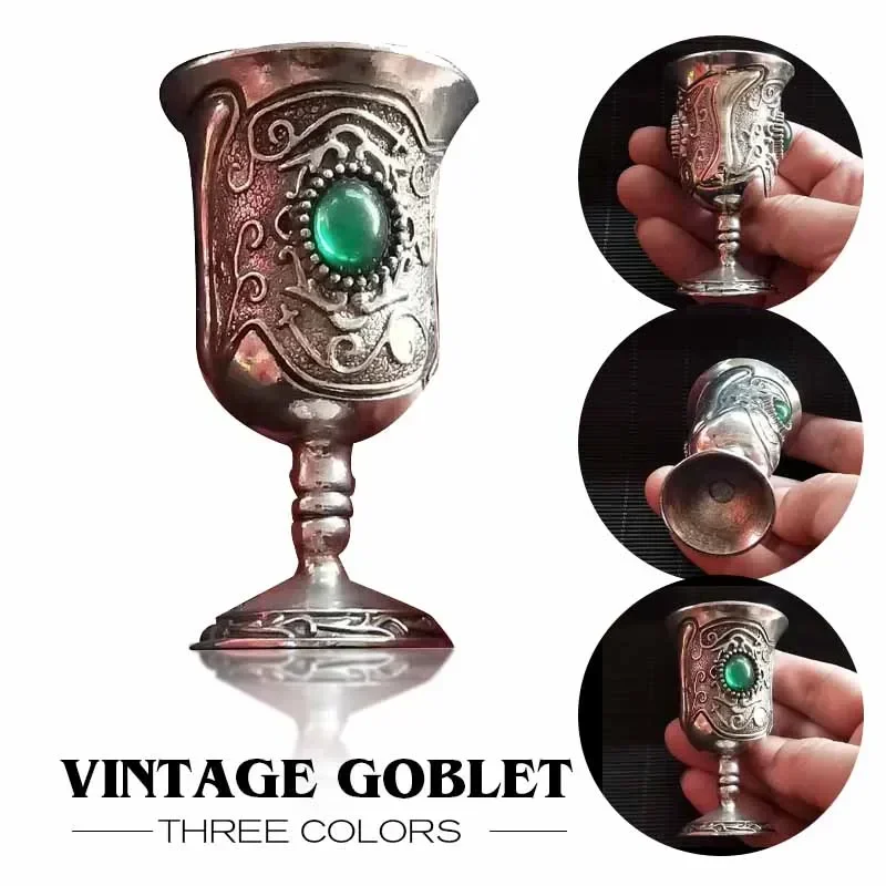 レア Alchemy Gothic ゴブレット 聖杯 インテリア 魔法の仏陀祭壇聖杯ゴブレットウィッカ祭壇異教レトロ占い小道具