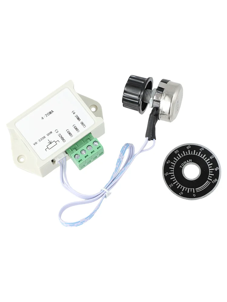 Current Generator Module with Manual Adjustment and Stabilized Output for Electronic Applications Requiring 4 20mA