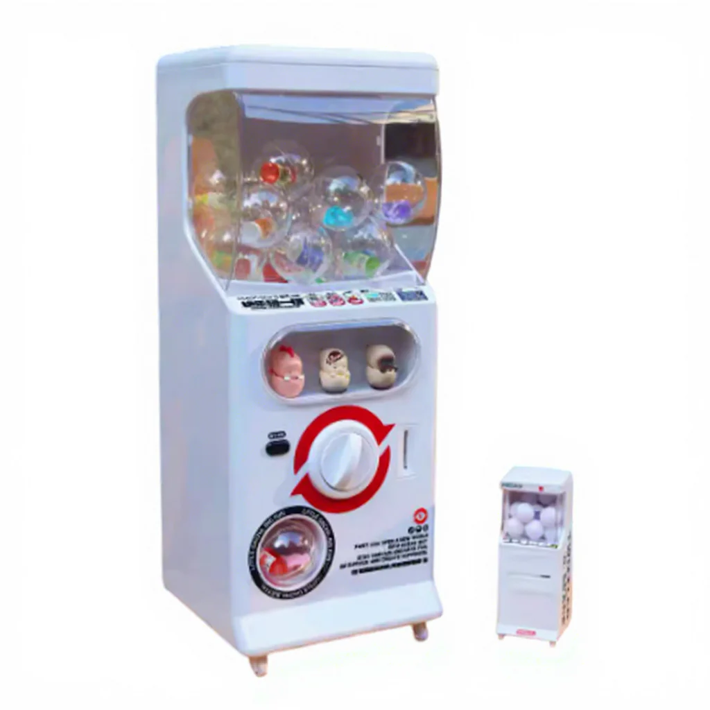 

Custom Mini Capsule Gashapons Coin Operated Mini Gashapons Amusement Center Toy Vending Machine for Business Gashapons Machine