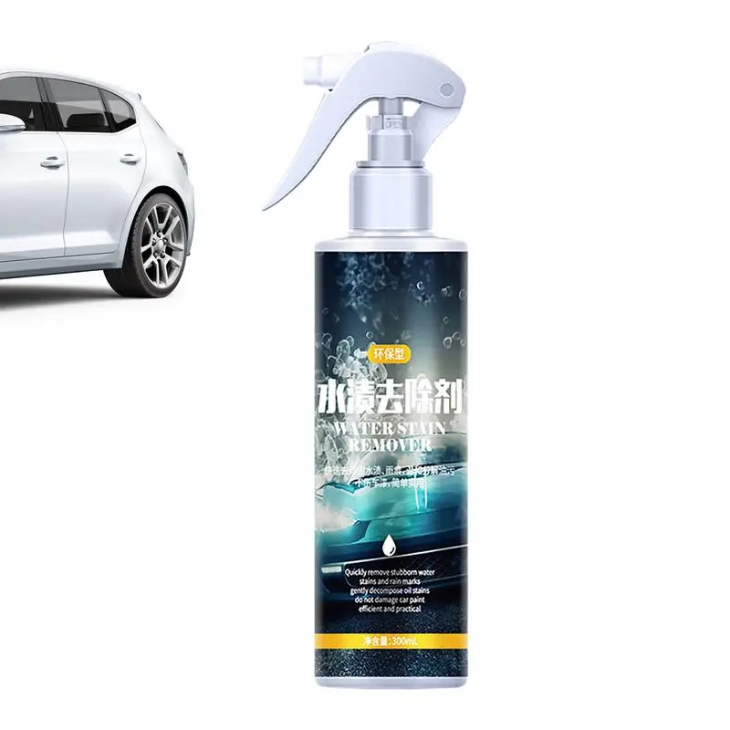 300ml Glass Water Spot Remover Car Paint Rain Mark Cleaner Auto Water Mark Cleaner Acid Stain Remover For Clean Car Paint