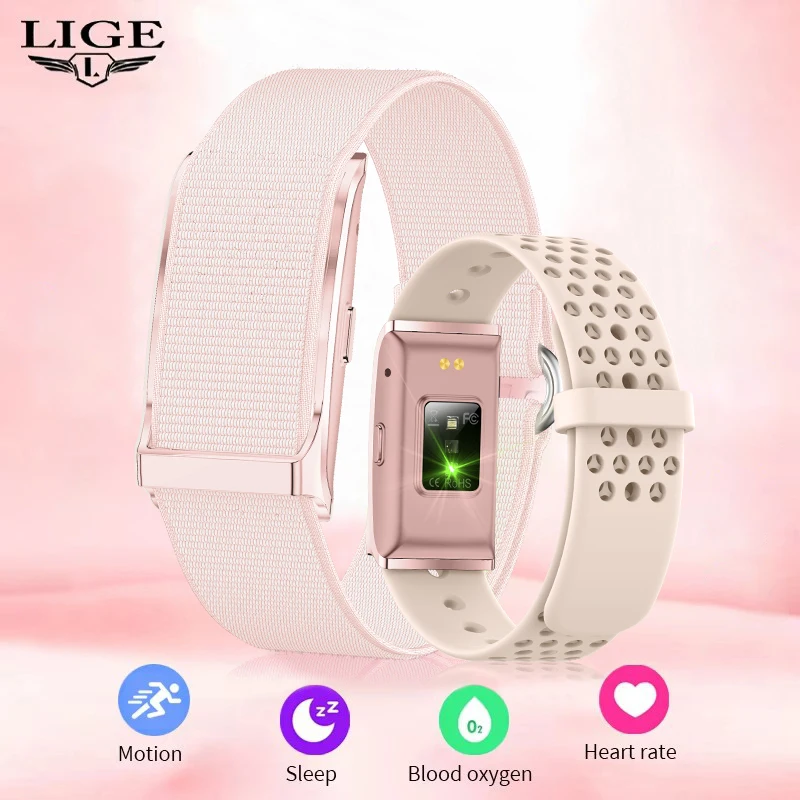 

No Screen Bluetooth Smart Watch Waterproof Fitness Tracker Sport Smart Band Heart Rate Blood Pressure HRV Monitor Smart Bracelet