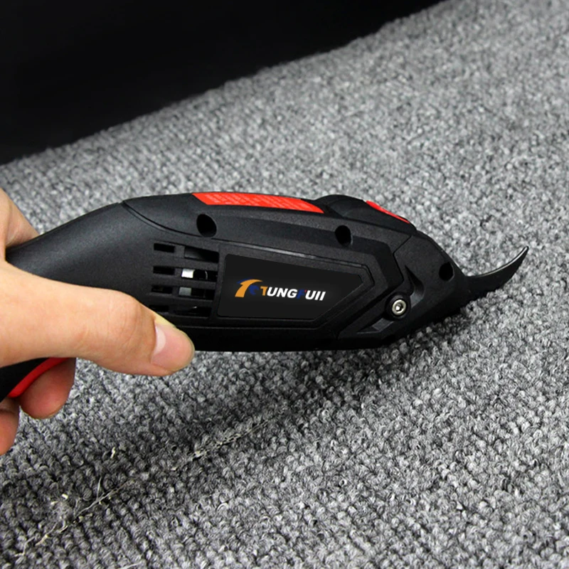 Electric Fabric Scissors for Sewing Cutting Tool Rechargeable Battery Powered Tailor Scissors for Textile Fabric Craft