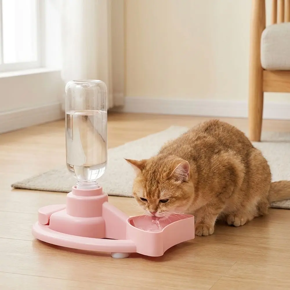 Large Capacity Cat Automatic Water Dispenser Stable Base Silent Gravity Cat Drinking Machine Anti-Slip Anti Overturning