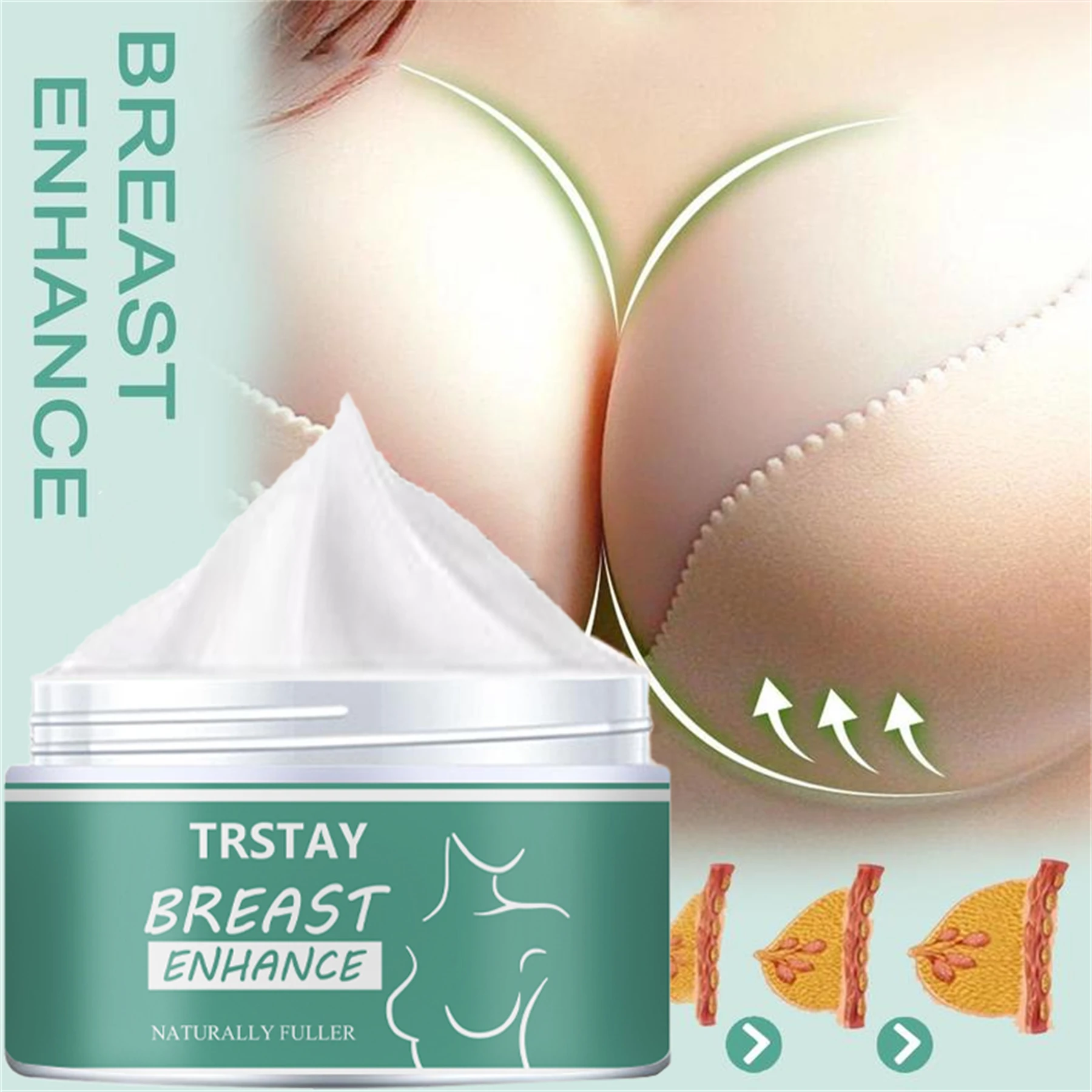 

Breast cream brightens and moisturizes the skin, quickly lifts and tightens it