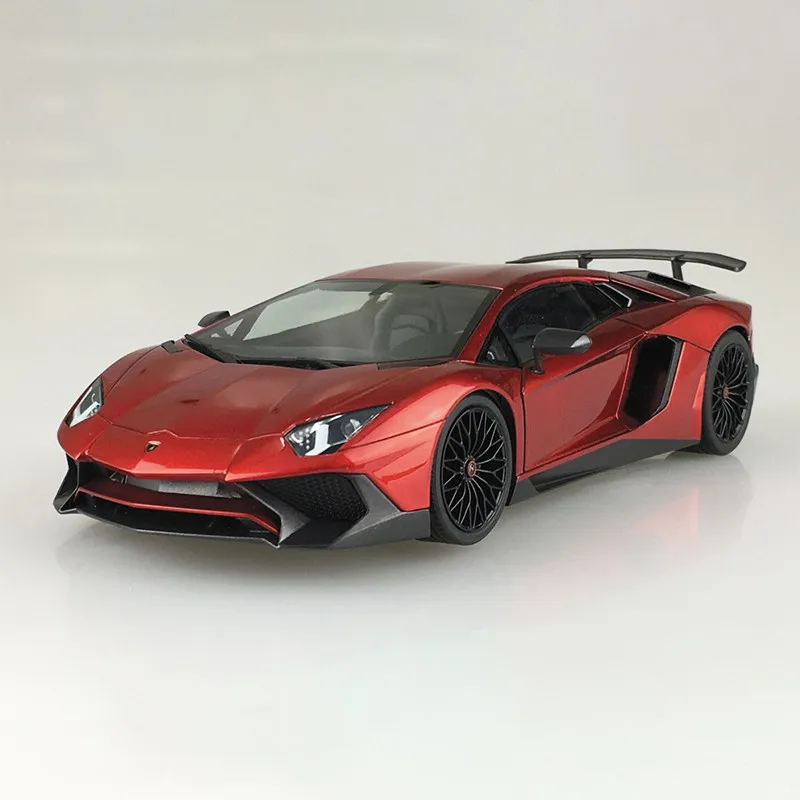 Prefabricated assembly model Aoshima-20283-B 1/24 Lamborghini Aventador SV car model kit