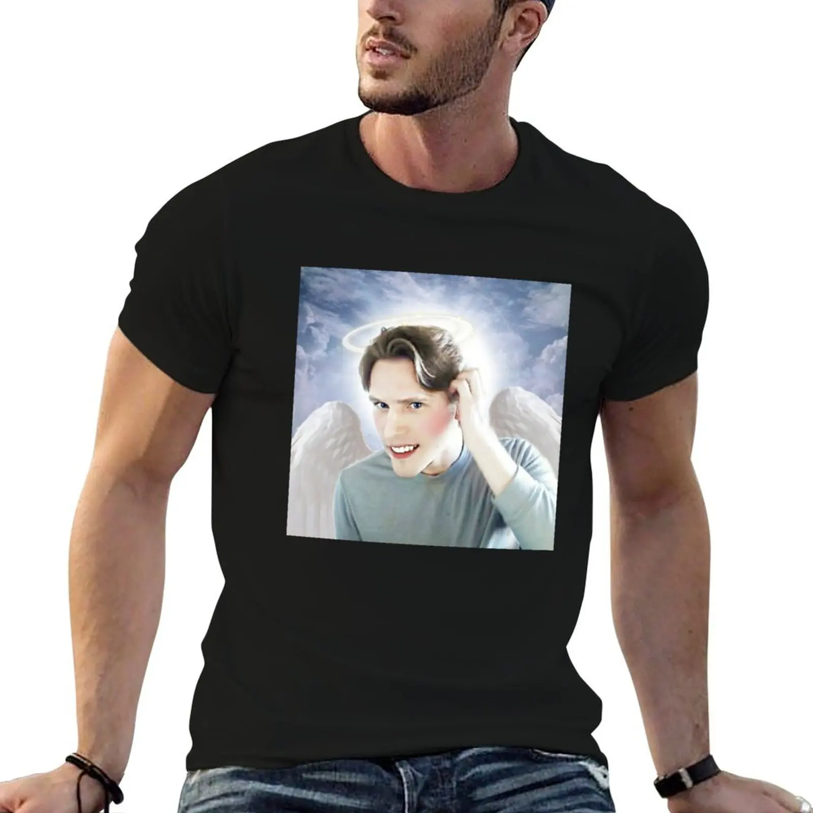 

T-Shirt for Sweet shirts man pack cotton shirts t t cotton man Angel Jerma