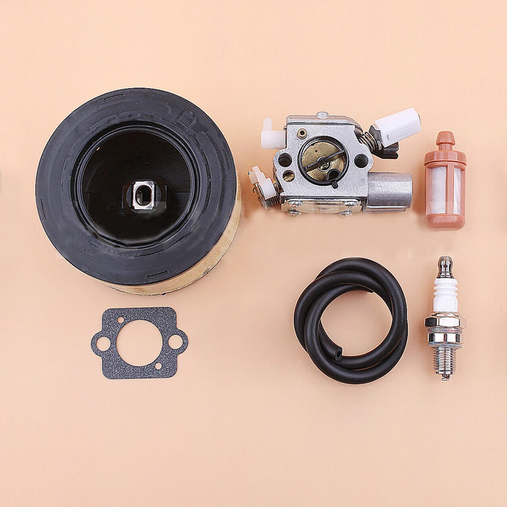 1 Set Carburetor Kit for Stihl MS251 MS251C Chainsaw Air Fuel Filter Line Spark Plug Garden Tools Lawn Mower Accessories