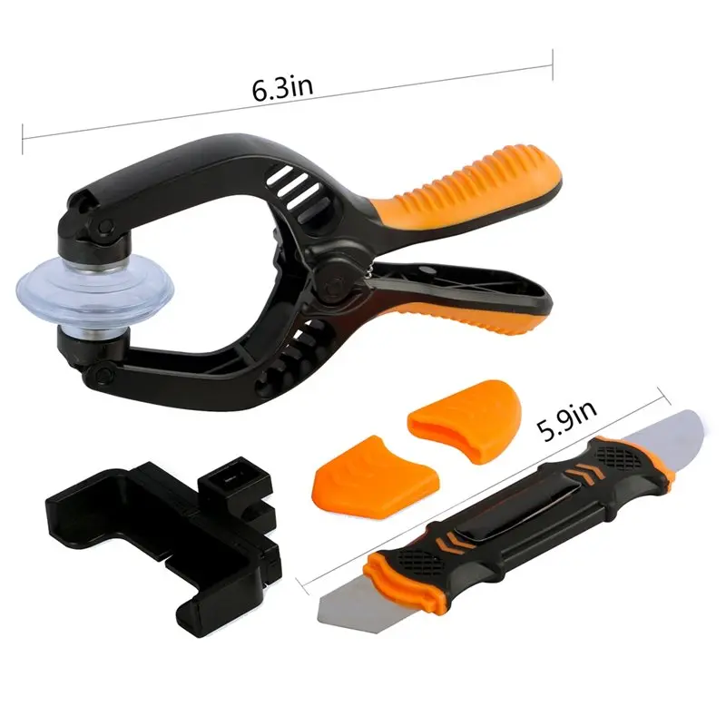 BAAE For Mobile Phone Tablet Laptop Compatible Screen Repair Kit Suction Cup& Screen Opening Tool Pliers Cellphone