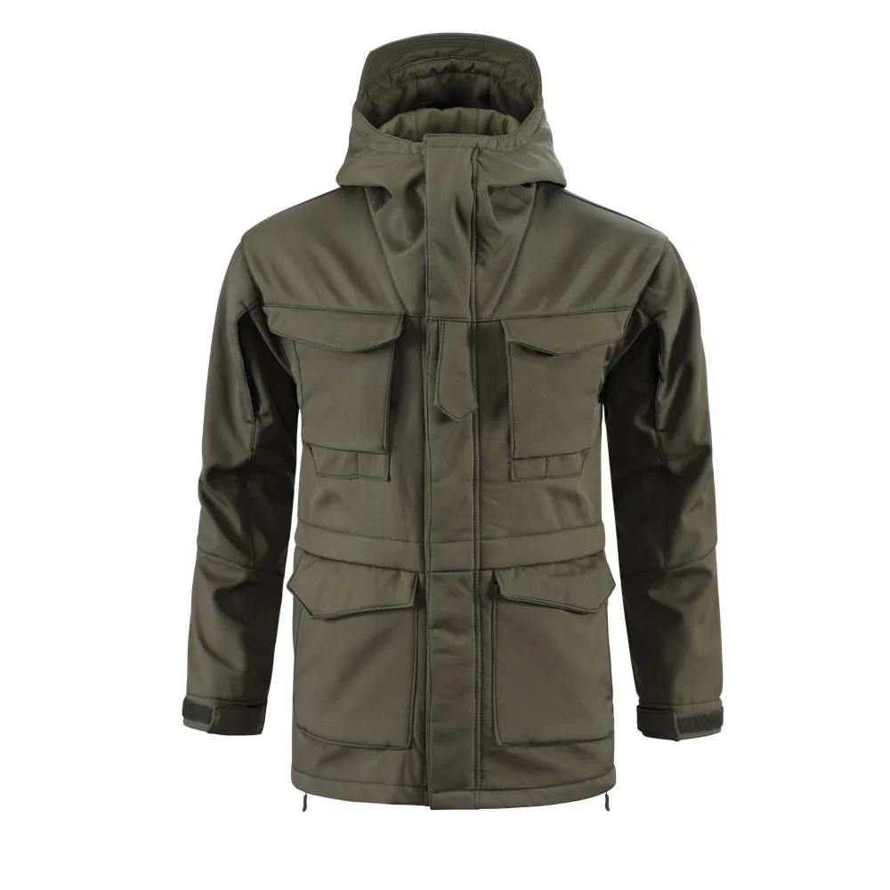 ESDY mężczyźni Outdoor piesze wycieczki kurtki wiatrówki sport wypoczynek taktyczna kurtka Camo A016