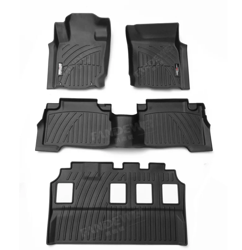 

TPV material car hot sale foot mat floor mat Custom Car Floor Mats Fit for Mazda CX-8 CX8 Asaki LE 6-seat 7 SEATS 2021