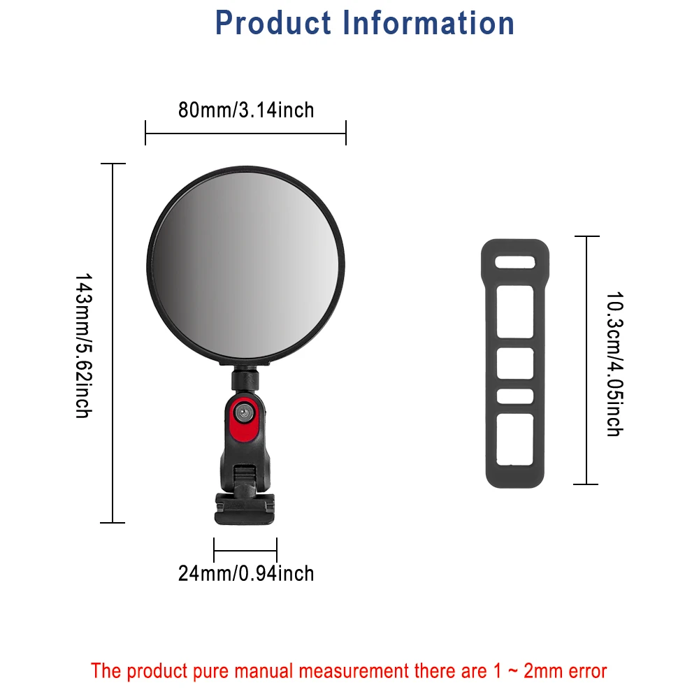 Elektrische Roller Rückspiegel Für Ninebot MAX G3 G2 G30 F3 ZT3 Pro GT3 E2 F2Pro F2Plus C2Pro E8 F40 P100 Rückspiegel – Detail 8