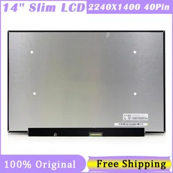 14 Inch 40 Pin Slim LCD Screen NV140DRM-N61 V8.0 100%sRGB For Lenovo Xiaoxin Pro 14ITL AIR14PLUS 2021 2240*1440 2K QHD