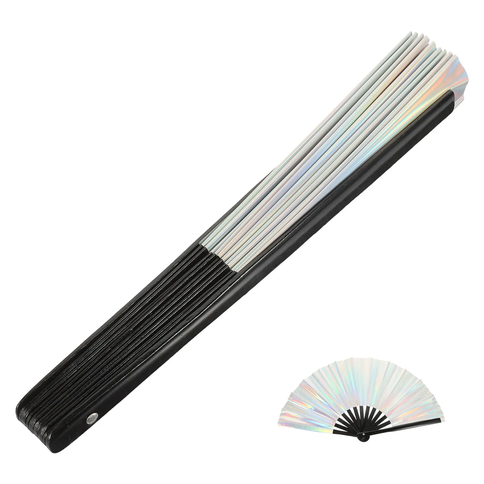 Portable Folding Hand Fan for Festival, Party, Wedding, Dance & Photography – Lightweight & Compact