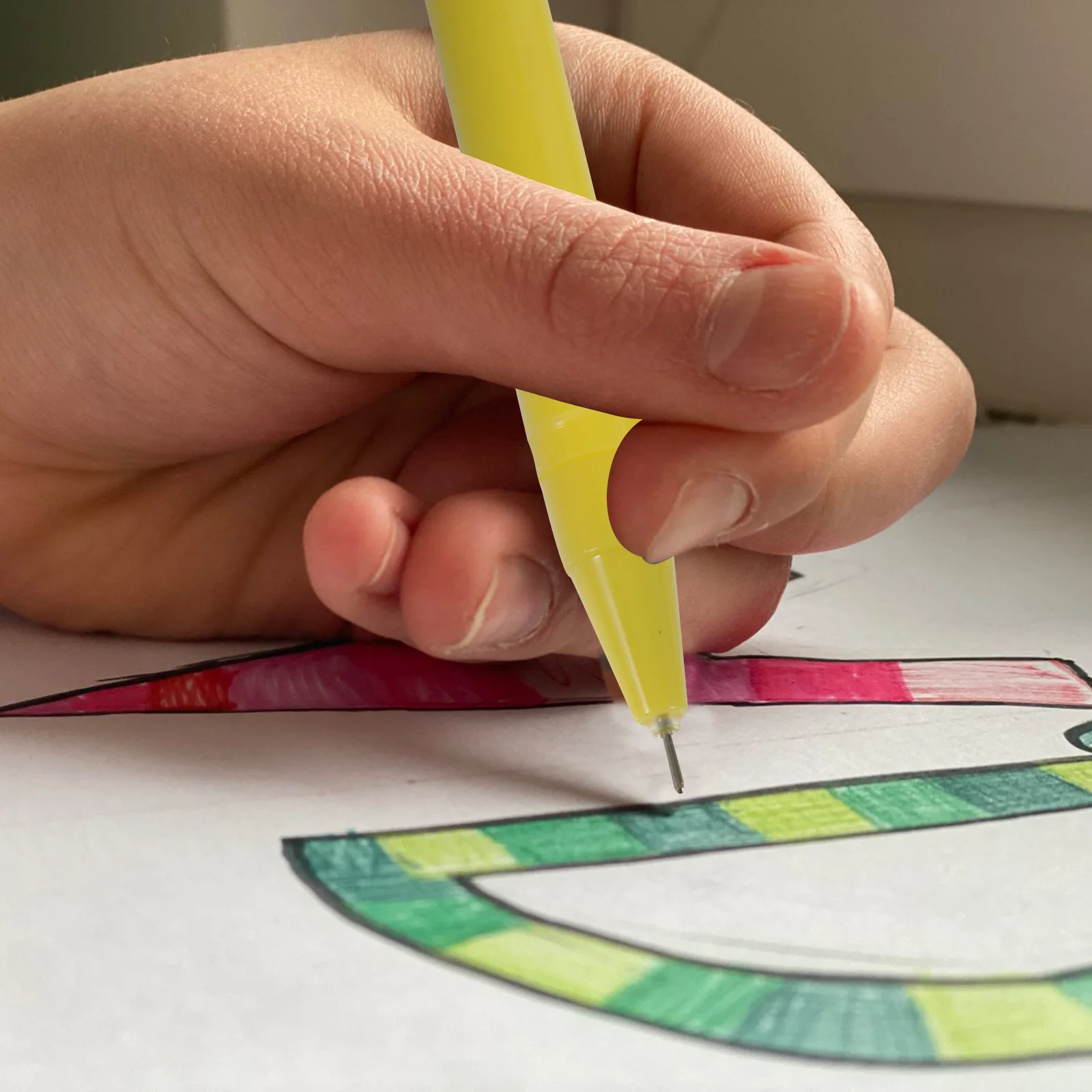 

15 шт., гелевые гладкие ручки для письма на Хэллоуин, портативные студенческие канцелярские принадлежности, офисные сувениры для вечеринок, многофункциональные чернильные ручки для учебы