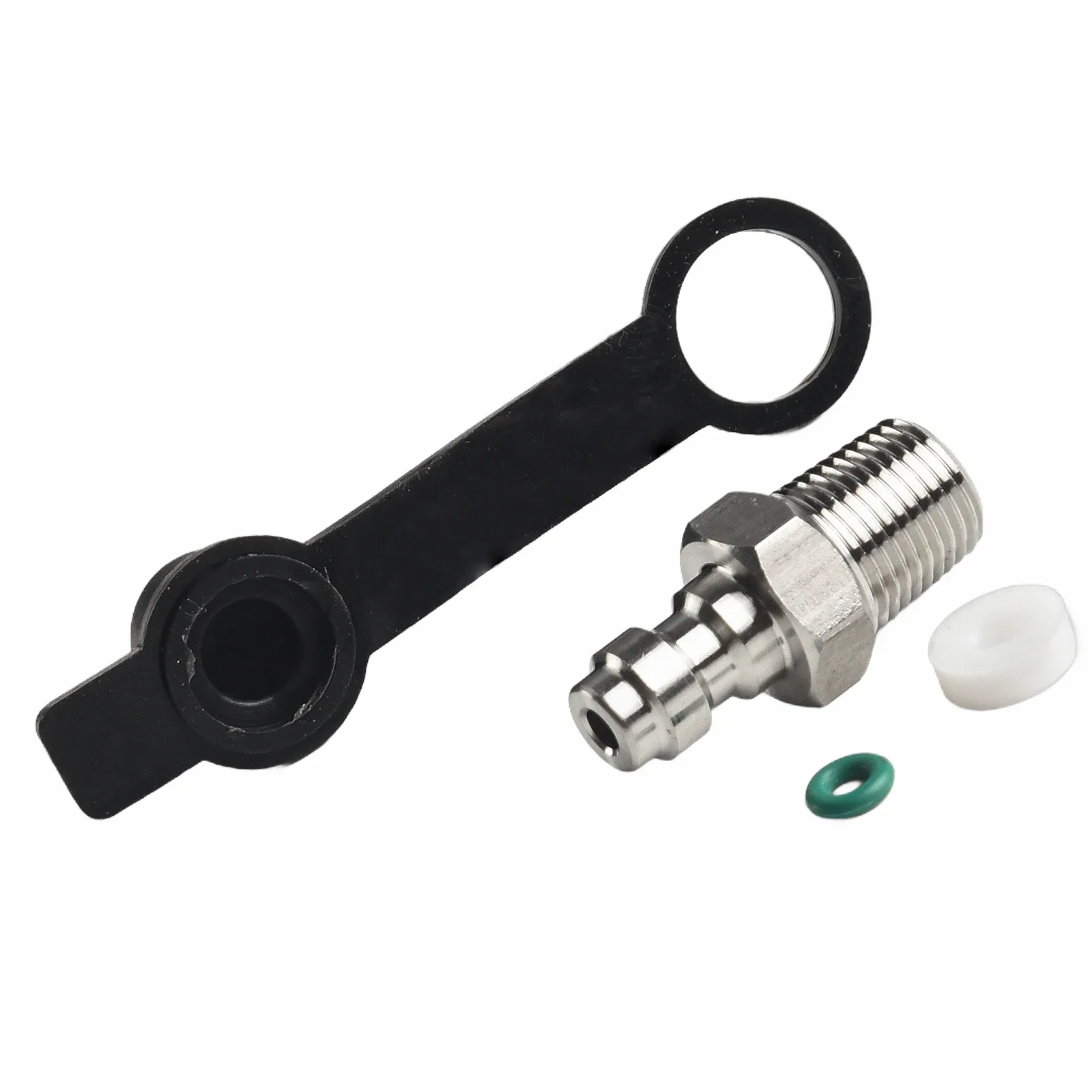 1PCS 8mm/0.3 Inch Stainless Steel Male Valve Quick Connector Filling Nozzle Air Hose Fitting Hardware Tool  Accessories