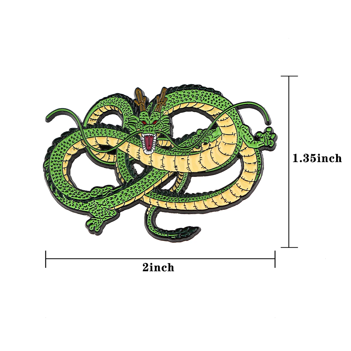 Shenlong Enamel Pin Brooches for Women Lapel Pins Anime Badges on Backpack Clothing Accessories Fashion Jewelry Gift