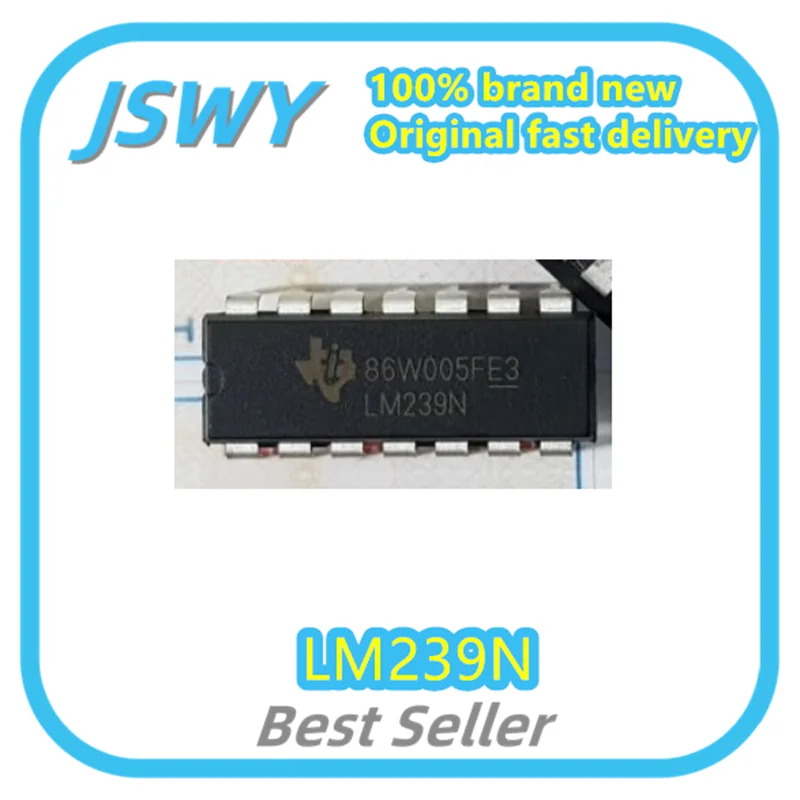 

(10/50pcs) LM239N LM239 DIP-14 Operational Amplifier Original Stock Bulk Stock Electronics