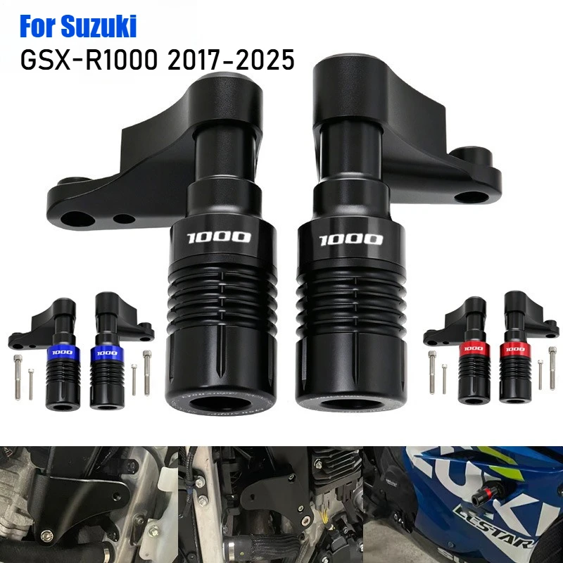 

For Suzuki GSX-R1000 GSXR1000 GSX R 1000 2017-2025 Motorcycle Frame Slider Falling Protection Engine Crash Pad Accessories