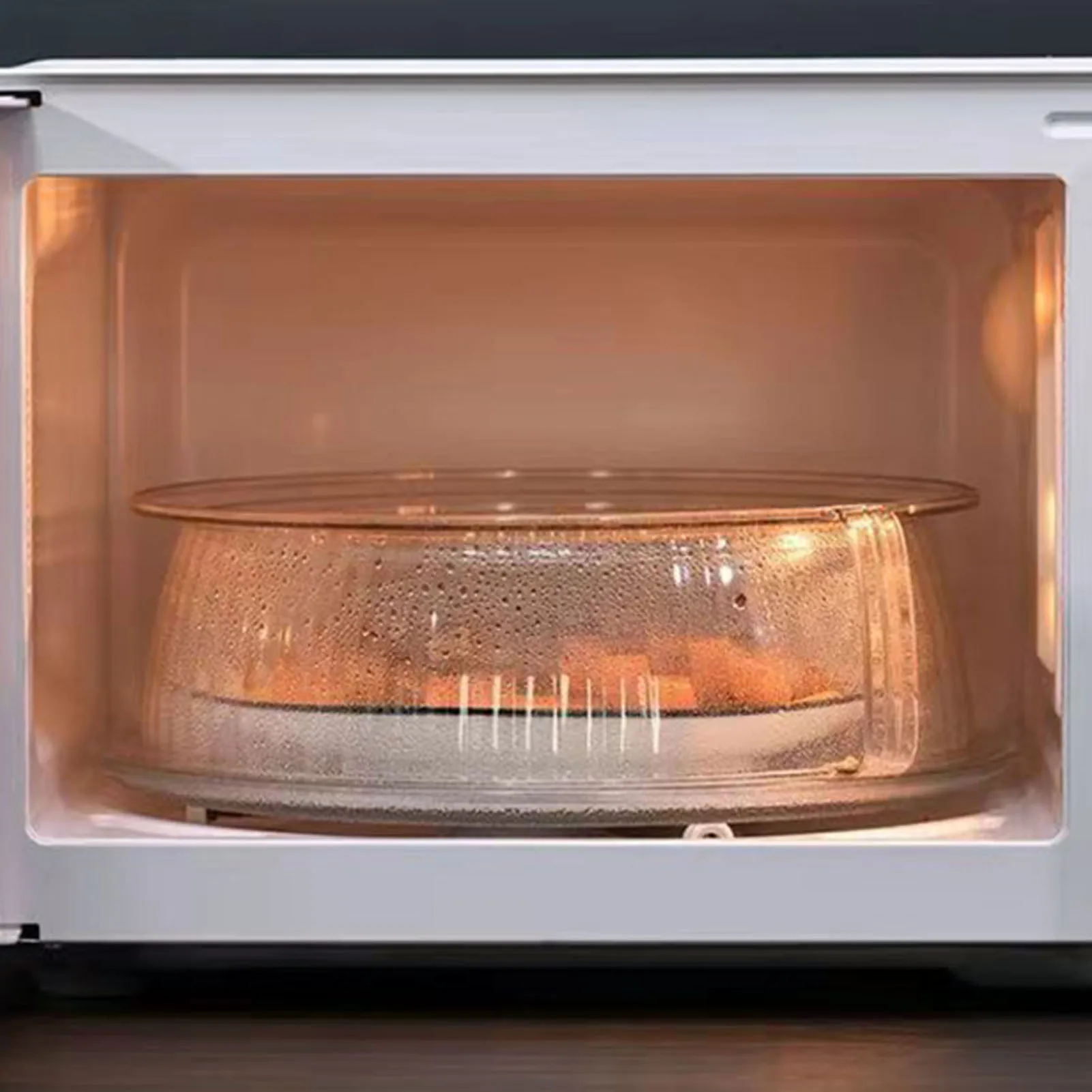 Microwave  Guard Cooker Lid Flippable Microwave Splatter Cover For Cooking Bacon Steaming Vegetables