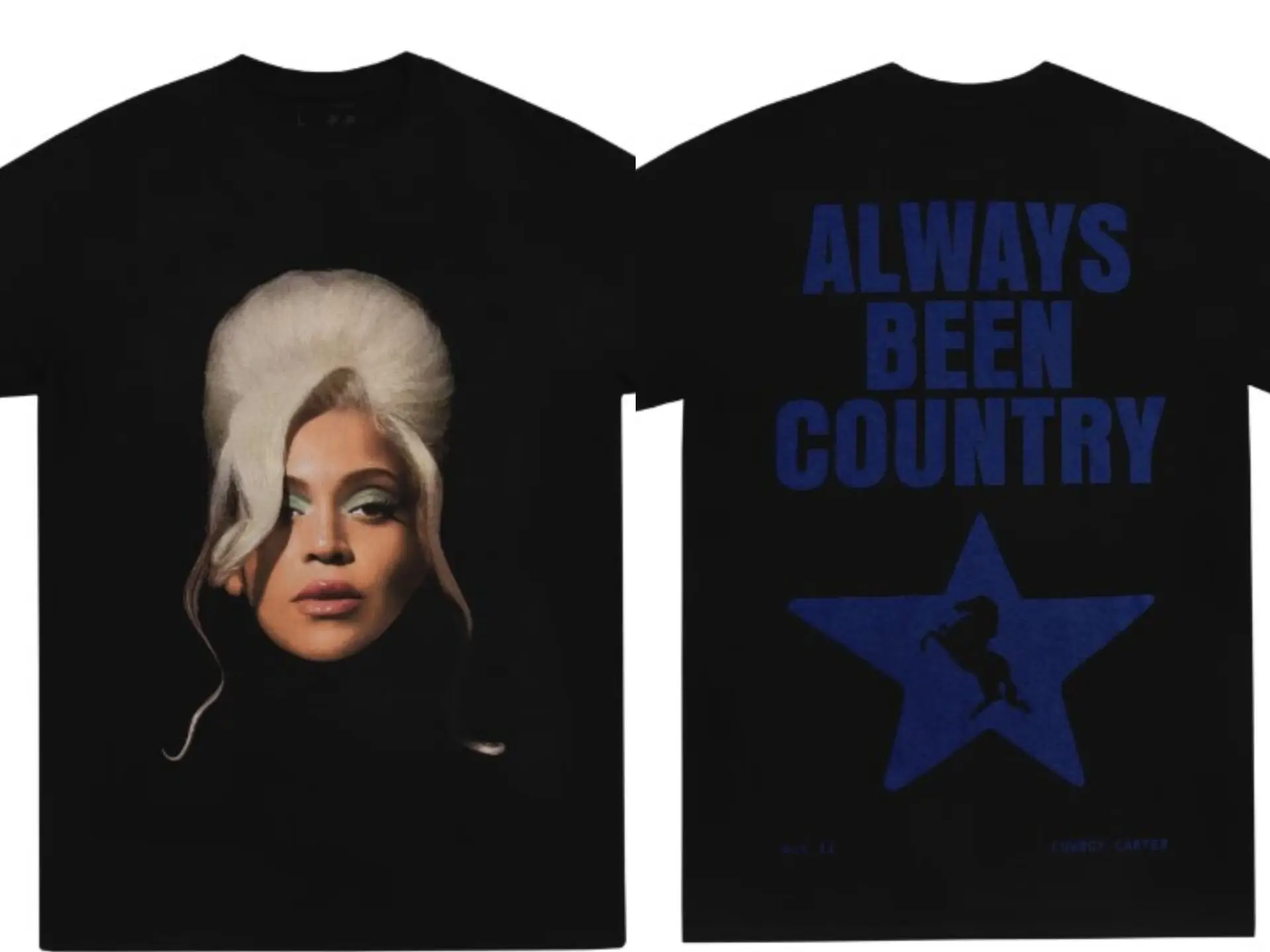 2024 Beyonce Cowboy Carter Album T-Shirts Woman Men\'s Short Sleeve T Shirts Fans Gift High quality Cotton Hip hop Street Tops