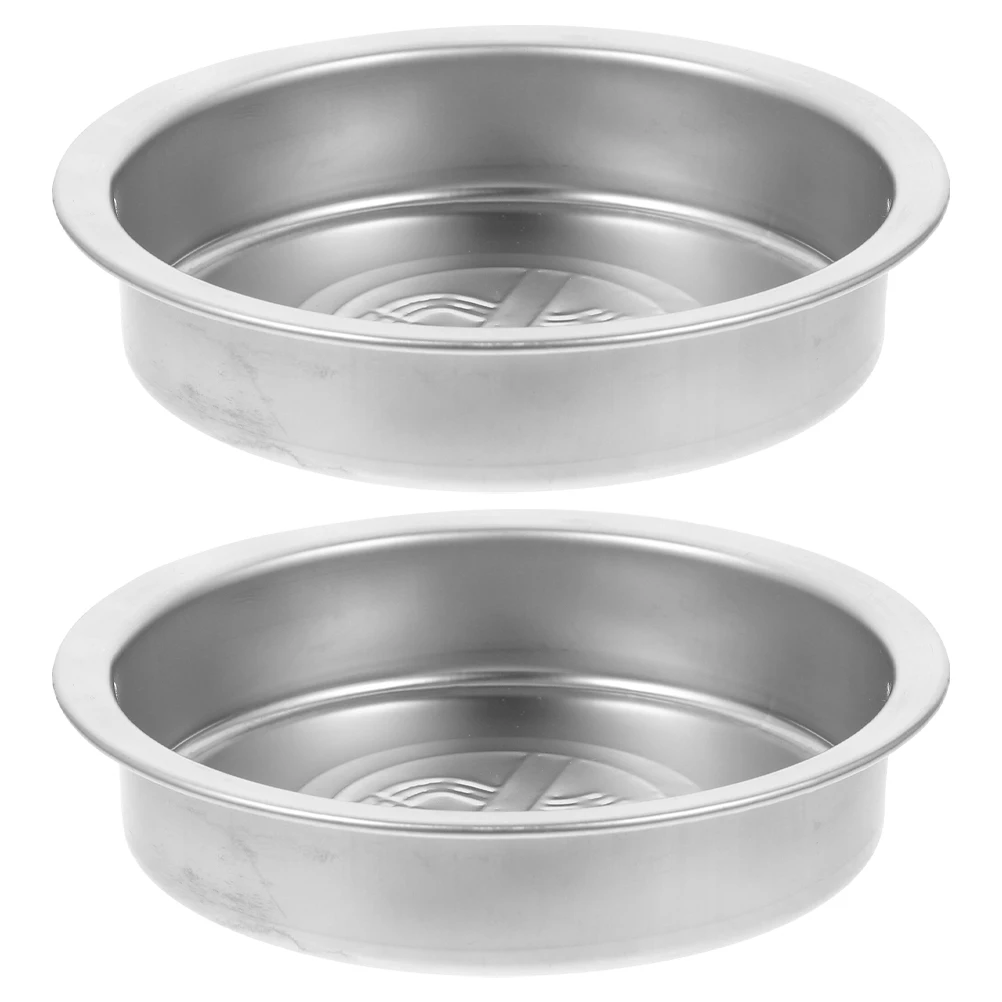 

2pcs TrashCanAshtray StainlessSteel Metal Accessories CigaretteButtContainer OutdoorPatio DurableMaterial EasyDisposal