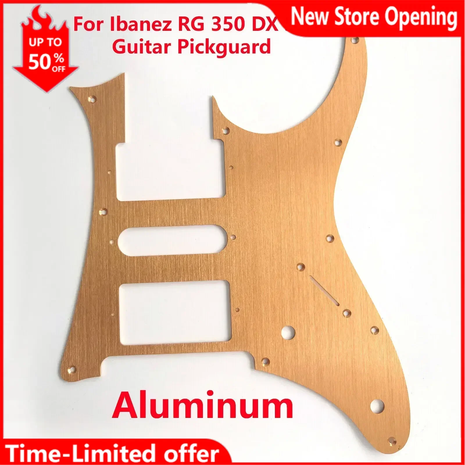 Aluminum Anodized Pickguard for RG 350 DX Style Electric Guitar Scratch Plate Replacement Parts